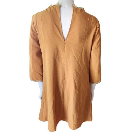 Altar'd State Mustard Yellow Dress (S) - Picture 4 of 5